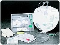 Cath Insert Tray W/16 Fr 5 Cc 100% Sil Cath, Bag