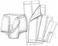 Insert Pad, Abi 8" X 17", Bulk (Case of 100)