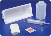 Irrigation Tray W/1200cc Tray, 60cc Piston Syringe