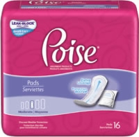 Poise Pads Extra Plus Absorbency (Bag of 16)