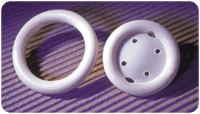Silicone Pessary Ring W/support, #5, Each