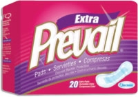 Prevail Long 12" Bladder Control Pads (Bag of 20)