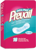 Prevail Xtra Long 12" Bladder Control Pads (Bag of 16)