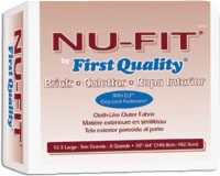 First Quality Nu-fit Adult Brief, Xlg 59"-64" (Bag of 15)