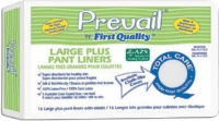 Previal Pant Liner,large Plus Elastic,13"x28" (Bag of 16)