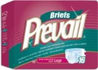 Prevail Premium Large Briefs, 45"-58" (Bag of 16)