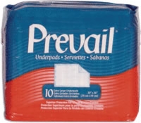 Prevail Xtra Lg 30" X 36" Underpads (Bag of 10)