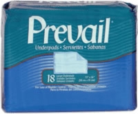 Prevail Large 23" X 36" Underpads (Bag of 18)