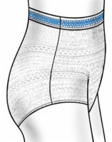 Securely Yours, X-lrg Stretch Brief (Case of 100)