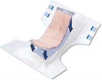 Tranquility Topliner Mini Booster Pad, 10.5"x2.75" (Bag of 25)