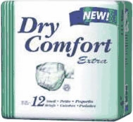 Dry Comfort Extra Brief, Small, Green
