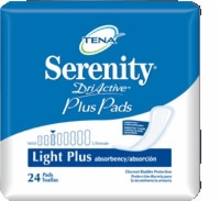 Tena Serenity Ultra Thin Pads, Long (Bag of 24)