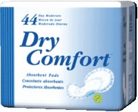 Dry Comfort Pad, Day, Moderate, 23 X 10 X 9 X 5 (Bag of 44)