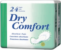 Dry Comfort Pad, Night (Bag of 24)