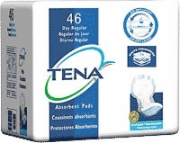 Tena Day Regular Pad, Blue (Bag of 46)