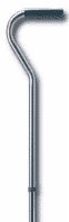 Aluminum Adj. Cane W/round Handle, 3/4" Tip, 6/cs
