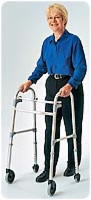 3" Wheeled Walker With Glides