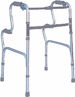 Tuffcare Rising Walker, 1 Button, Aluminum, Adj.