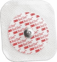 Red Dot Monitoring Electrode,5.1 Cm X 5.5 Cm,1000
