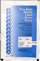 Sterile Medium Latex Exam Glove, Each