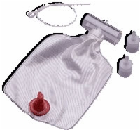 Trach T Adapter W/500 Cc Drain Bag