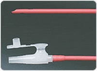 Red Rubber Suction Catheter, 14-16fr Latex