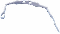 Trach Tube Holder, Foam, Velcro Fastener.