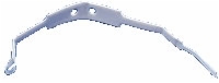 Trach Tube Holder, Pediatric,foam W/velcro Fastner