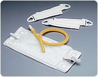 Vented Urinary Leg Bag System Combination Pk, Med