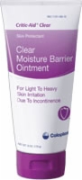 Critic-aid Clear Moisture Barrier Oint, 6oz Tube