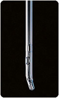 10 Fr. 16" Long, Coude Tipped Funnel End Catheter