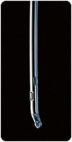 12 Fr. 16" Coude Tipped Catheter W/olive Tip