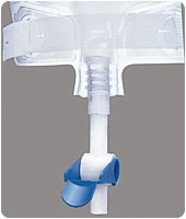 Freedom Fas-tap 1000ml Leg Bag W/flt Vlv/lf Straps