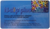 16fr Female 8" Hi-slip Plus Cath W/water Sachet