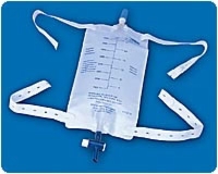 Latex Free Urinary Leg Bag,800 Ml,secure Glide Drn