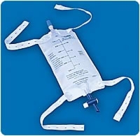 Latex-free 600ml Urinary Leg Bags, 4 Per Box