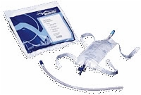 Urinary Leg Bag Kit,med,600 Ml, Bag,tube,straps Lf