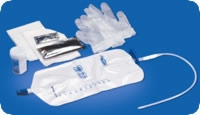 14 Fr Preconnected Urethral Tray, 100% Silicone,ea