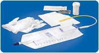 14 Fr Antibacterial Preconnected Urethral Tray