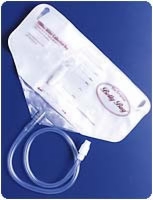 Belly Bag W/24" Coiled Drain Tube, 1000ml