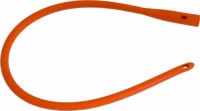 22 Fr Red Rubber Straight Intermittent, 16" Cath