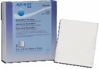 Aquacel 6" X 6" Hydrofiber Wound Dressing, 5 Qty.