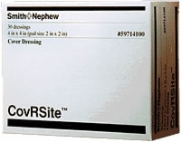 Coversite Cover Dressing 4 X 4, 2 X 2 Pad 30/bx