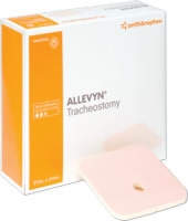 Allevyn Tracheostomy 3 1/2 X 3 1/2 Box Of 10