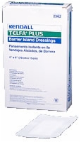 Telfa Plus Barrier Island Dressing, 4" X 6", 25