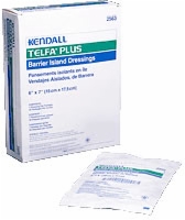 Telfa Plus Barrier Island Dressing, 6" X 7", 25/bx