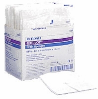Excilon 4" X 4" Precut Drain Sponges, 50 (25-2's)