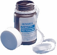 Curity Packing Strip, Plain, 1/4" X 5 Yard
