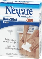 Non Stick Pad, 3" X 4", 12 Per Box
