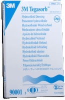 Tegaderm Hydrocolloid Dressing,4"x4 3/4"overall